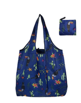 Troopilise tukaani mustriga ökokott